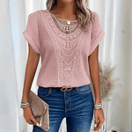 Clara | Top bohème crocheté délicat