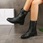 Women's Wide Fit Side Zip Ankle Boots