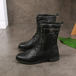 Women's Wide Fit Side Zip Ankle Boots