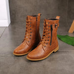Women's Wide Fit Side Zip Ankle Boots