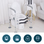 Adjustable Toilet Support Frame