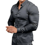 Men's Tailored Button Front Shirt