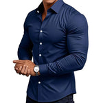 Men's Tailored Button Front Shirt