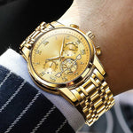 Men's Dodecagon Quartz Watch