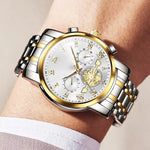 Men's Dodecagon Quartz Watch