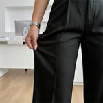 Women's Belted High-Waist Wide Leg Trousers