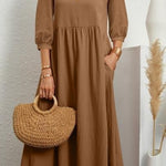 Women's Lantern Sleeve Summer Dress
