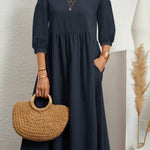 Women's Lantern Sleeve Summer Dress