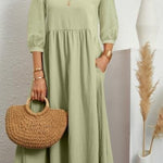 Women's Lantern Sleeve Summer Dress