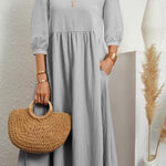 Women's Lantern Sleeve Summer Dress