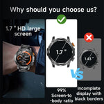 Multi-Sport Smartwatch with LED Flashlight
