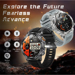 Multi-Sport Smartwatch with LED Flashlight