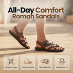 Men's Adjustable Strap Roman Sandals