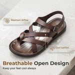 Men's Adjustable Strap Roman Sandals