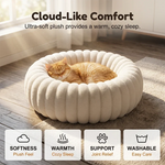 Round Plush Pet Bed