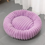 Round Plush Pet Bed