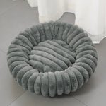 Round Plush Pet Bed