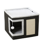 Foldable Two Level Cat Cube