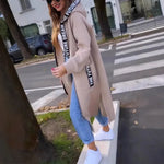 Women's Longline Zip Hooded Jacket