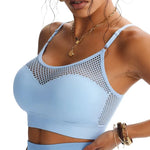 Women's Mesh Panel Sports Bra