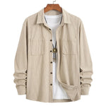 Men's Textured Cord Shirt