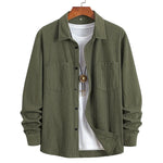 Men's Textured Cord Shirt