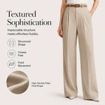 Women's Tailored Wide Leg Trousers
