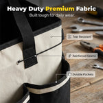 Multi Pocket Open Utility Tote