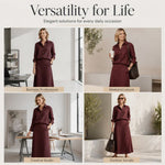 Women's Relaxed Shirt & Maxi Skirt Set
