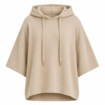Women's Wide-Sleeve Hooded Top