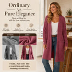 Women's Textured Button Front Cardigan