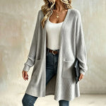 Women's Textured Button Front Cardigan