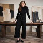Women's Corded Flare Trousers