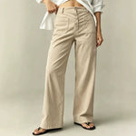 Women's Corded Flare Trousers