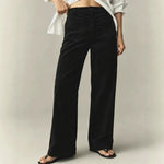 Women's Corded Flare Trousers