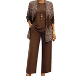 Women's Printed Three Piece Outfit Set