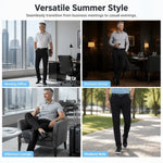 Men's Lightweight Straight Leg Trousers