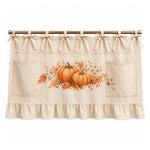Rustic Kitchen Oven Skirt with Pockets