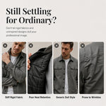 Men's Checkerboard Suede Look Jacket
