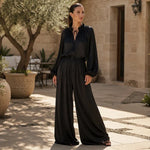 Women's Relaxed Top & Trousers Set