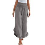 Women's High Waist Casual Trousers