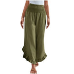 Women's High Waist Casual Trousers