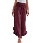 Women's High Waist Casual Trousers
