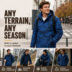 Men's Hooded Camouflage Outdoor Jacket