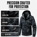 Men's Hooded Camouflage Outdoor Jacket