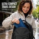 Lightweight Hooded Rain Poncho