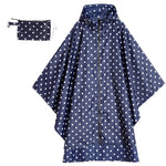 Lightweight Hooded Rain Poncho