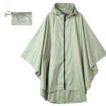 Lightweight Hooded Rain Poncho