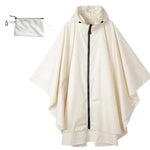 Lightweight Hooded Rain Poncho