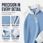 Men's Textured Quarter Zip Top